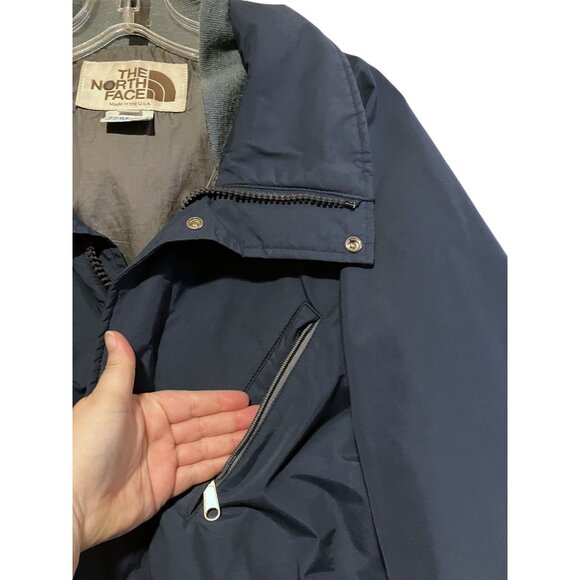 Vintage North Face Mens Jacket L Goretex Rain Full Zip Hooded Brown Label USA - Picture 6 of 15